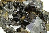Gemmy Cassiterite Crystals with Siderite - Viloco Mine, Bolivia #249658-2